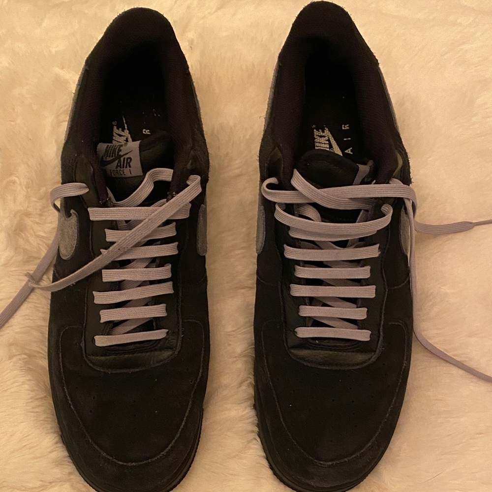 Nike Black and Gray Men's Sneakers